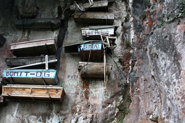 Echo Valley and its Hanging Coffins, Sagada, Mountain Province, Philippines