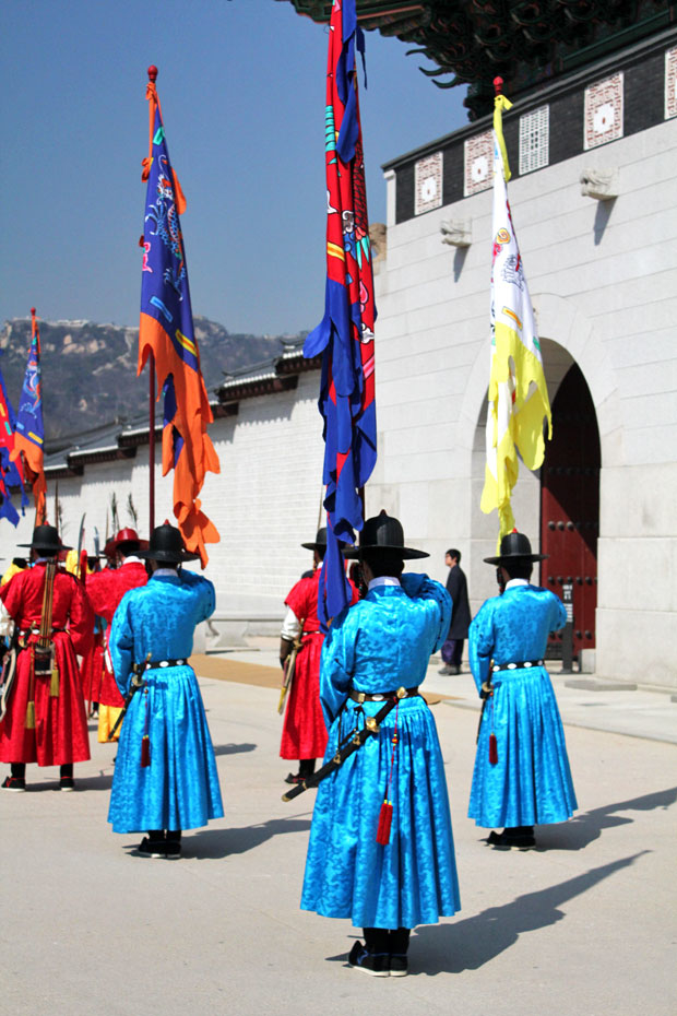 Snapshots from Changdeokgung & Gyeongbokgung Palaces in Seoul, South Korea