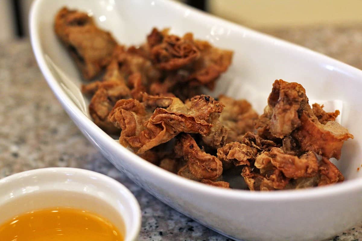 Chicharon bulaklak, one of the tastiest but most sinful Fiipino dishes