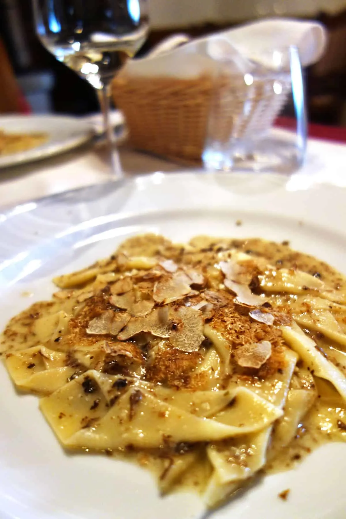 Croatian Food Fuzi, a popular quill-shaped homemade pasta in Croatia