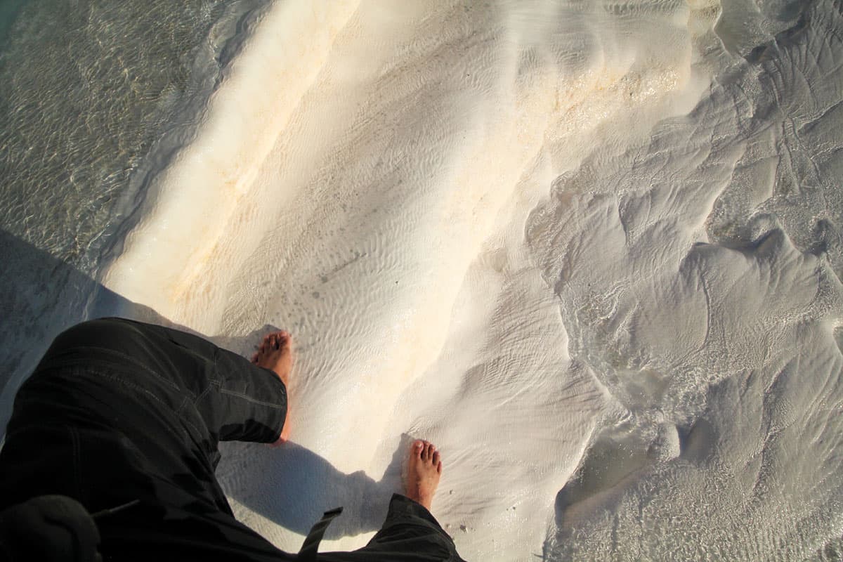 Hierapolis Archaeological Park and the Calcium Travertines of Pamukkale, Turkey