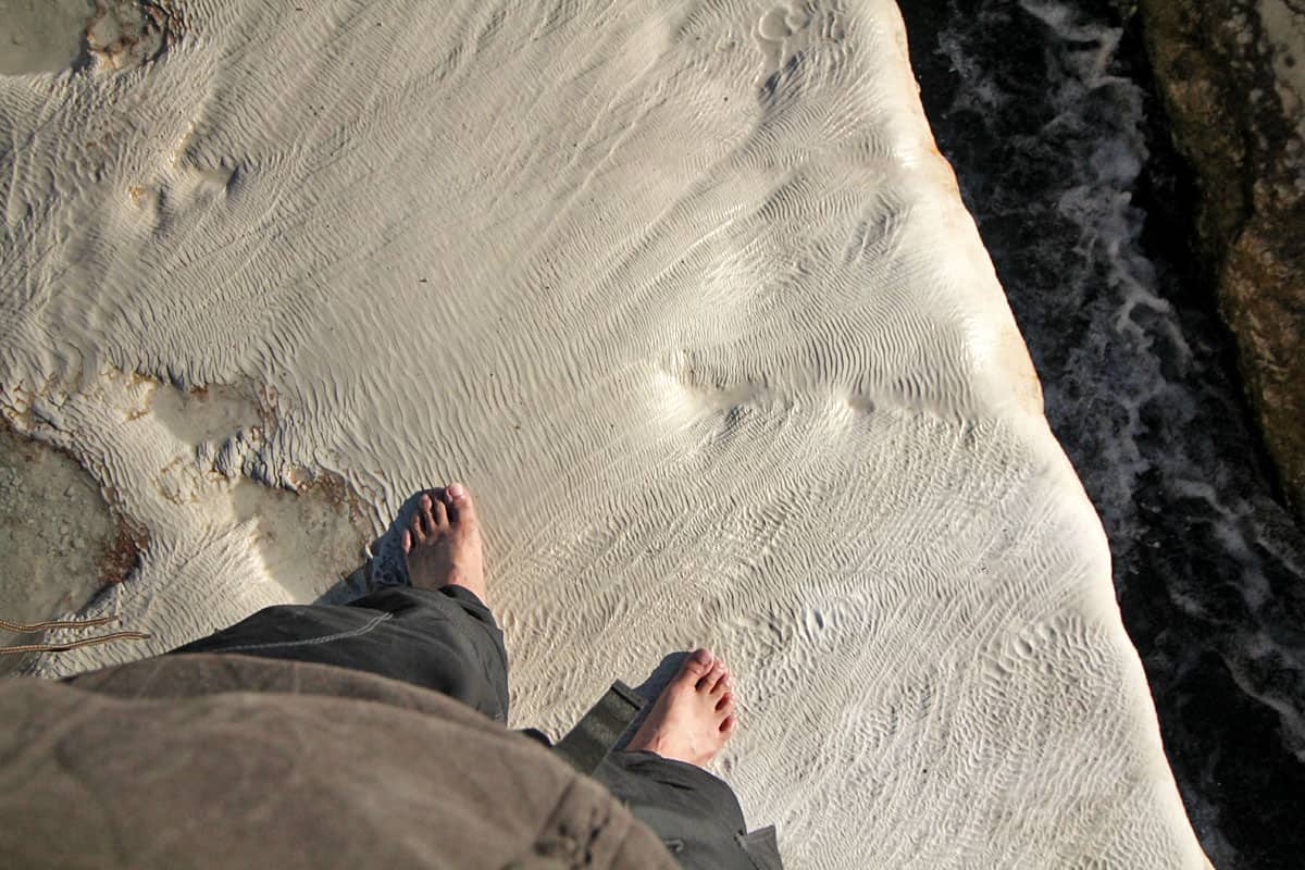 Hierapolis Archaeological Park and the Calcium Travertines of Pamukkale, Turkey