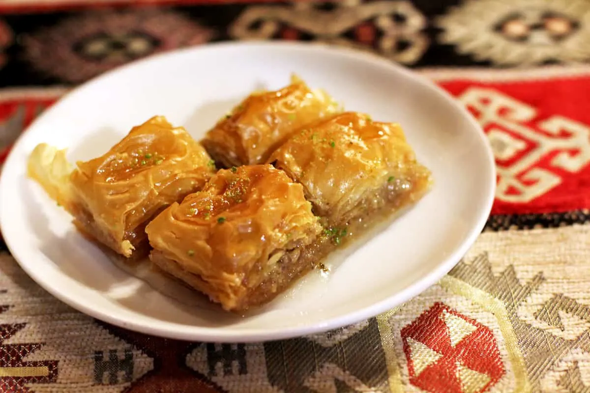Turkish Food Turkish baklava