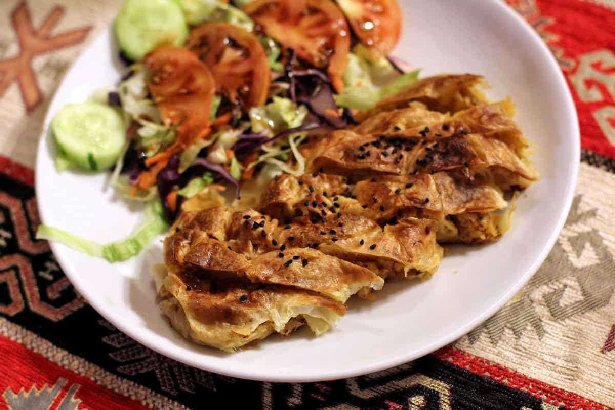 Turkish potato borek