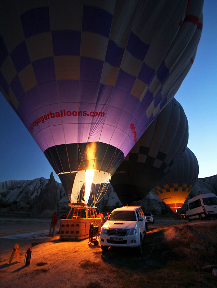 Flying High over Cappadocia at Dawn with Voyager Balloons