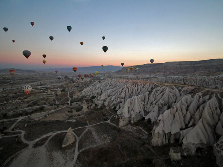 Flying High over Cappadocia at Dawn with Voyager Balloons
