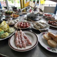 Lok lok Steamboat, Penang, Malaysia