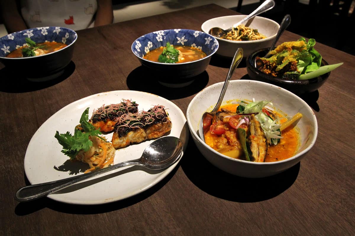 Modern Peranakan Ah-ma-kase at Candlenut in Singapore