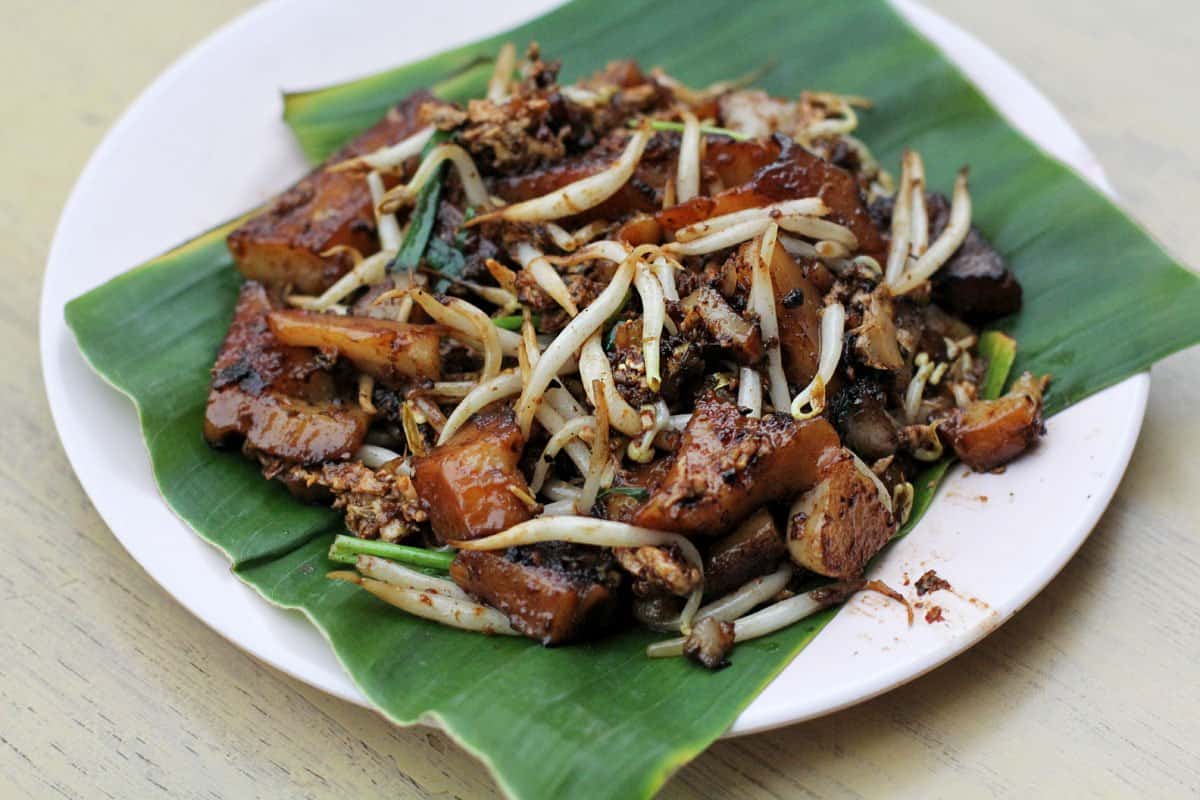 Char koay kak at Sister Yao's stall