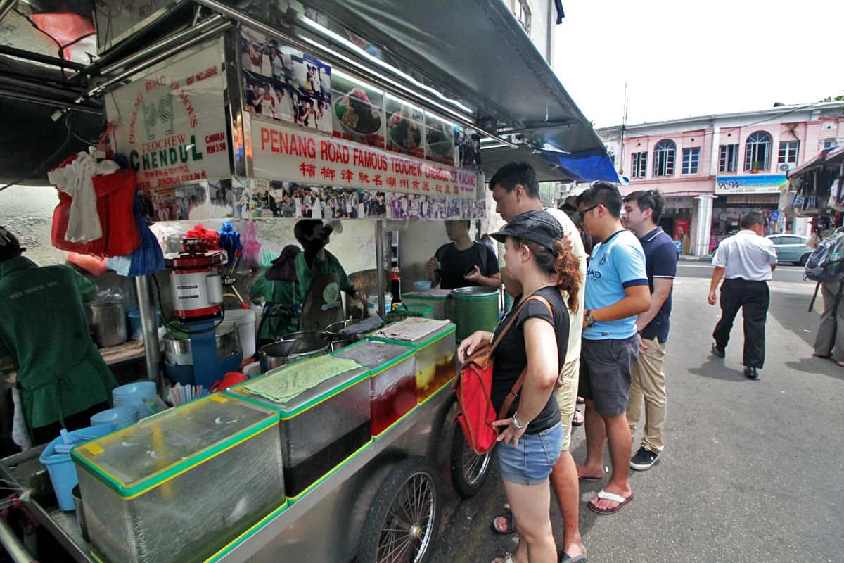 Penang Road Famous Teochew Chendul in Penang, Malaysia