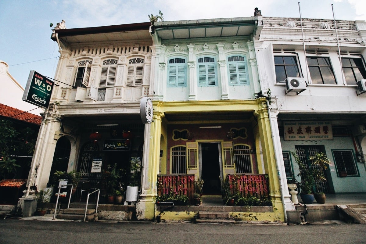 Explore the Heritage Houses of George Town: A UNESCO World Cultural City in Penang, Malaysia
