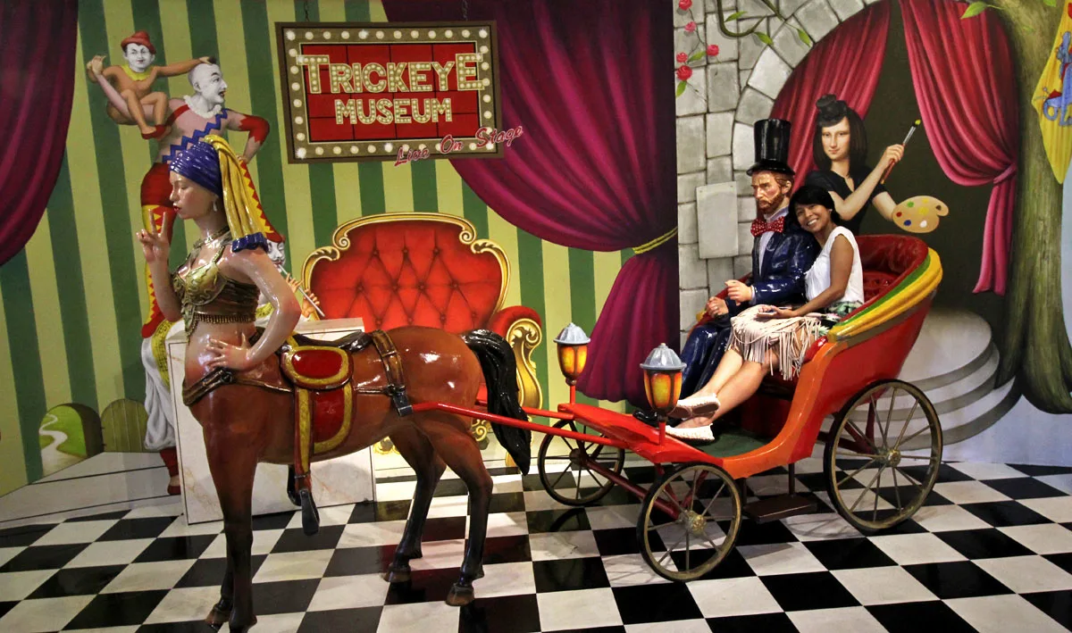 Art Comes to Life at Trick Eye Museum, Resorts World Sentosa, Singapore Art Comes to Life at Trick Eye Museum, Resorts World Sentosa, Singapore