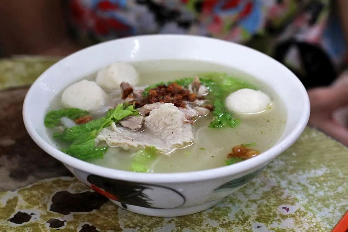 Koay teow th'ng in Penang, Malaysia