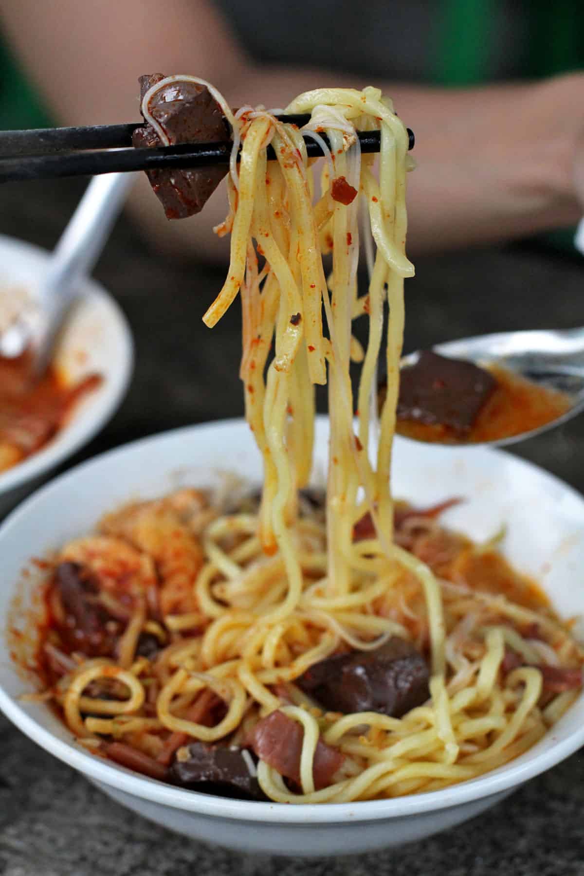 Curry mee in Penang, Malaysia