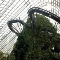 Step into a Domed Mountain Realm at Cloud Forest, Gardens by the Bay, Singapore