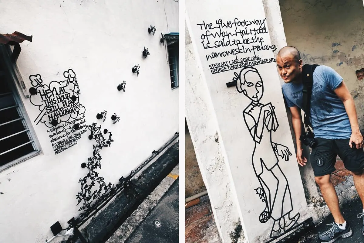 Gotta Catch 'Em All!  Go Street Art Hunting in George Town, Penang, Malaysia