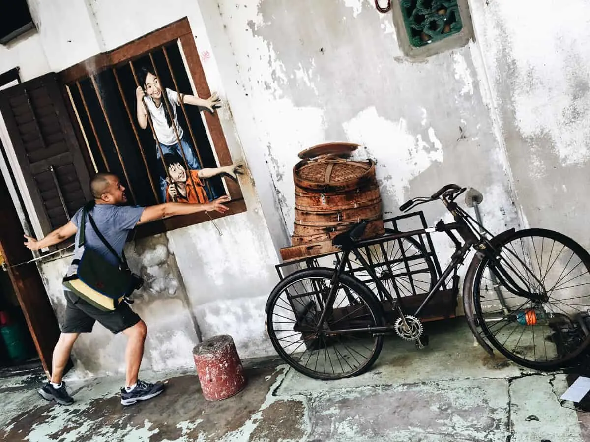 Gotta Catch 'Em All!  Go Street Art Hunting in George Town, Penang, Malaysia