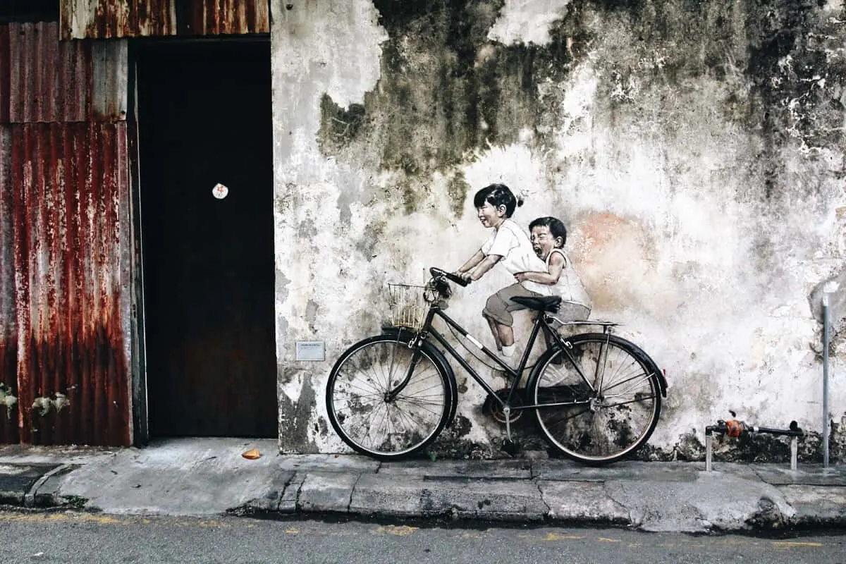 Gotta Catch 'Em All!  Go Street Art Hunting in George Town, Penang, Malaysia