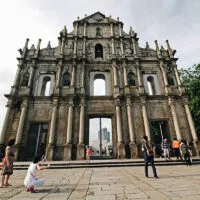 Ruins of St. Paul in Macau