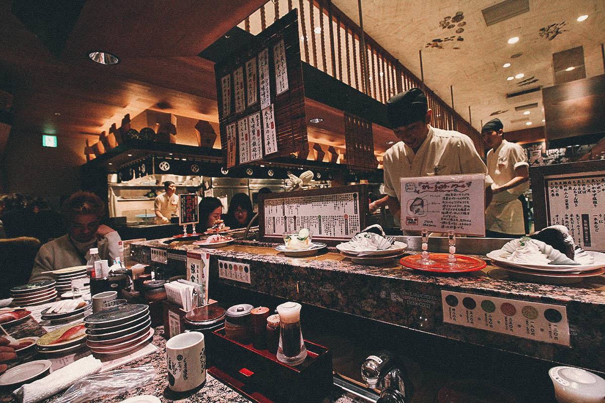 Nemuro Hanamaru: One of the Best Kaiten-Zushi Restaurants in Sapporo, Japan
