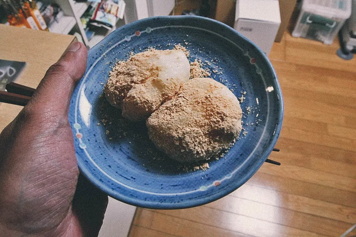 Japanese mochi