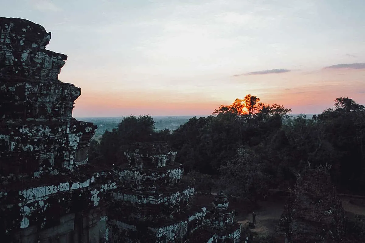 Sunset at Phnom Bakheng