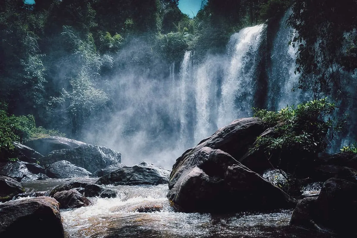 Waterfalls at Phnom Kulen