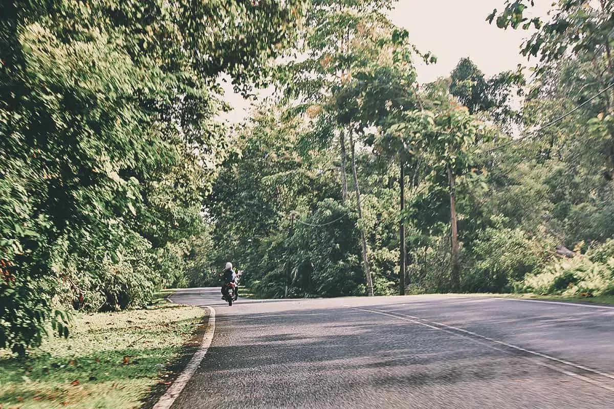 Driving on the Wrong Side of the Road in Langkawi, Malaysia