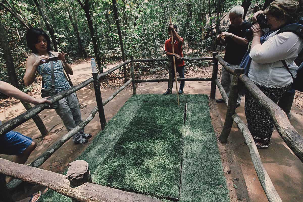 Cu Chi Tunnels: Crawling through Two Decades of War in Ho Chi Minh City, Vietnam