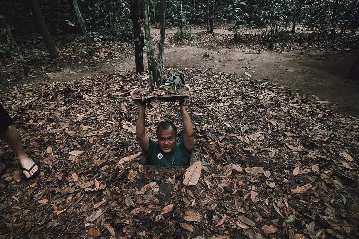 Cu Chi Tunnels: Crawling through Two Decades of War in Ho Chi Minh City, Vietnam