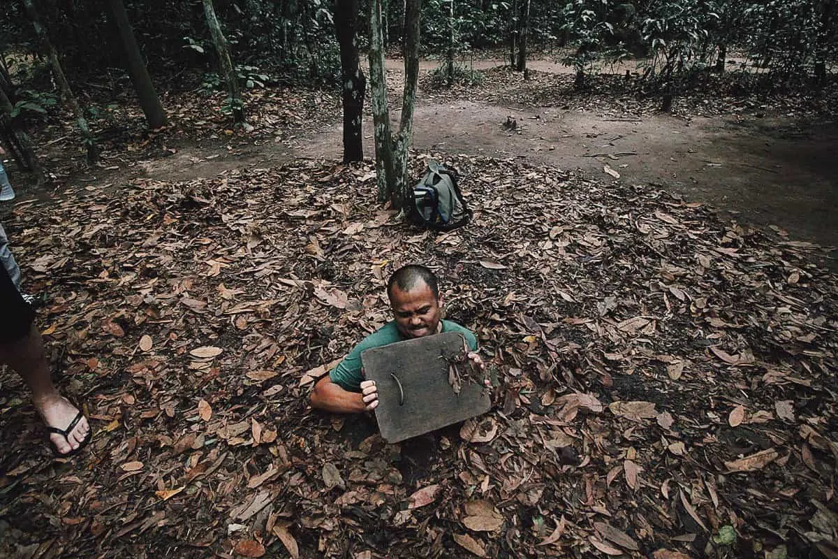 Cu Chi Tunnels: Crawling through Two Decades of War in Ho Chi Minh City, Vietnam