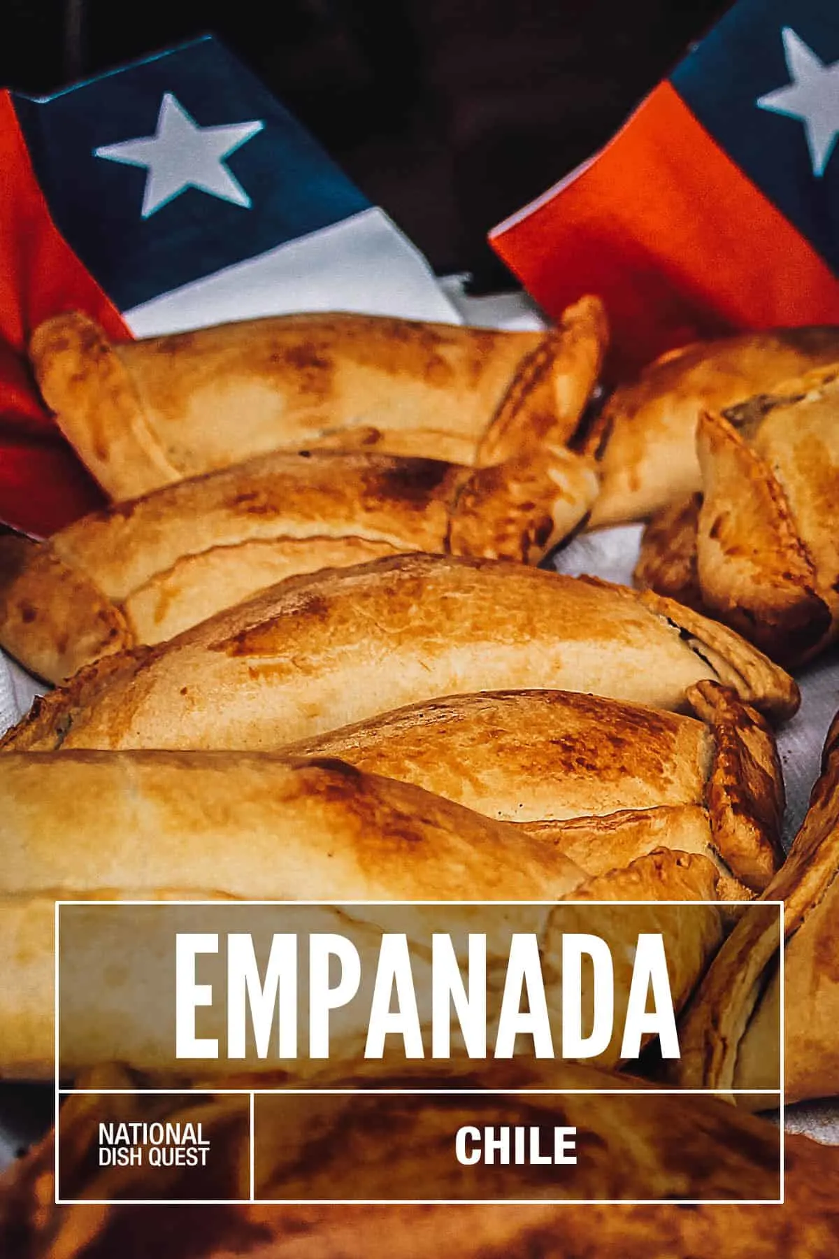 Tray of Chilean empanadas