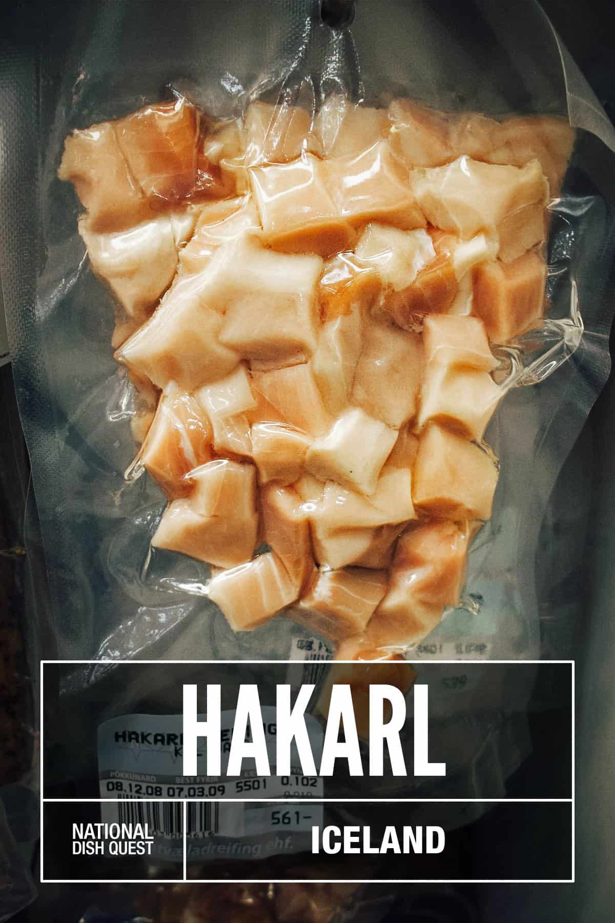 Pack of hakarl