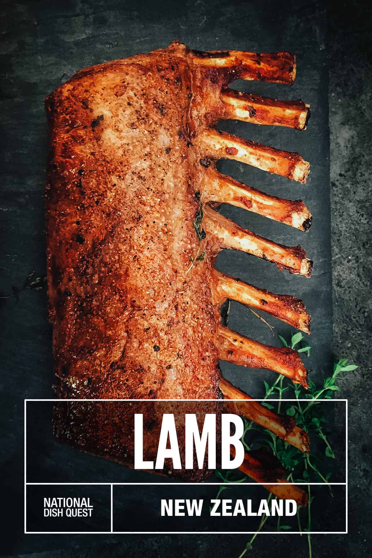 Rack of lamb