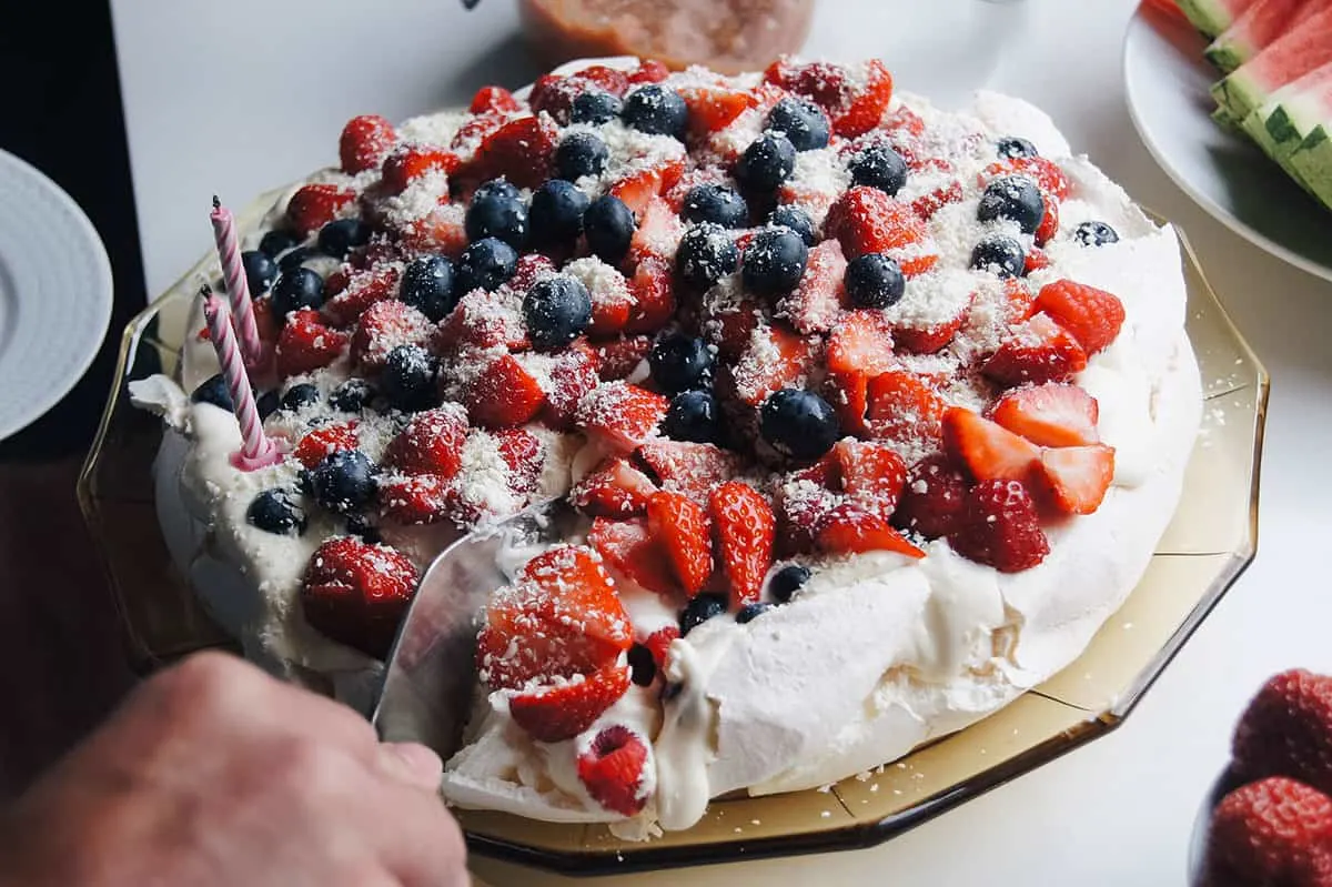 NATIONAL DISH QUEST:  Pavlova