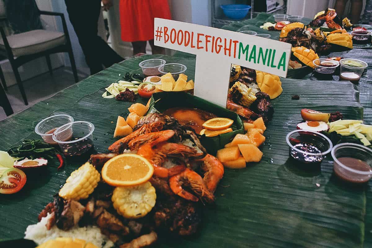 Boodle Fight Manila