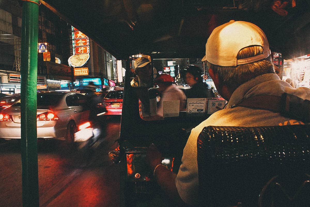 Explore Bangkok on a Tuk-Tuk Night Tour with Expique!