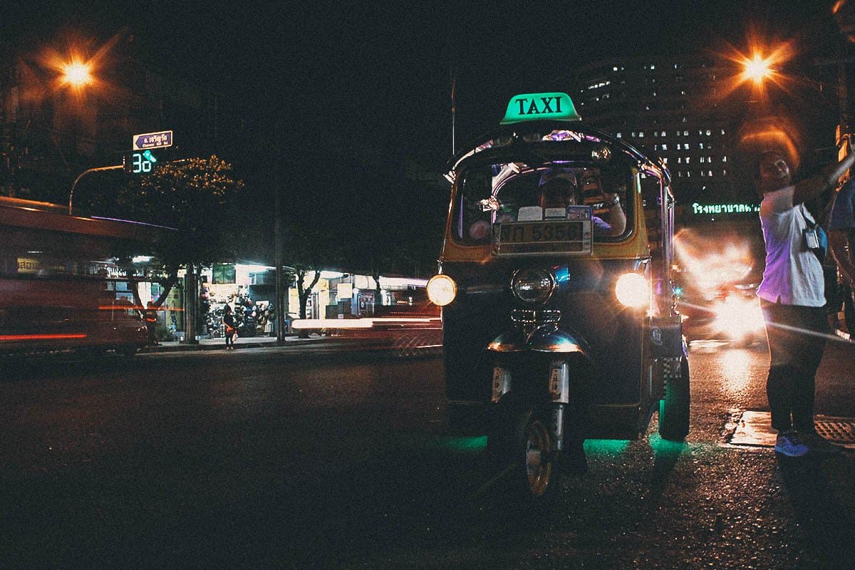 Bangkok, Thailand Tuk-Tuk Night Tour