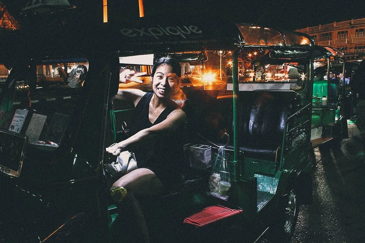 Bangkok, Thailand Tuk-Tuk Night Tour