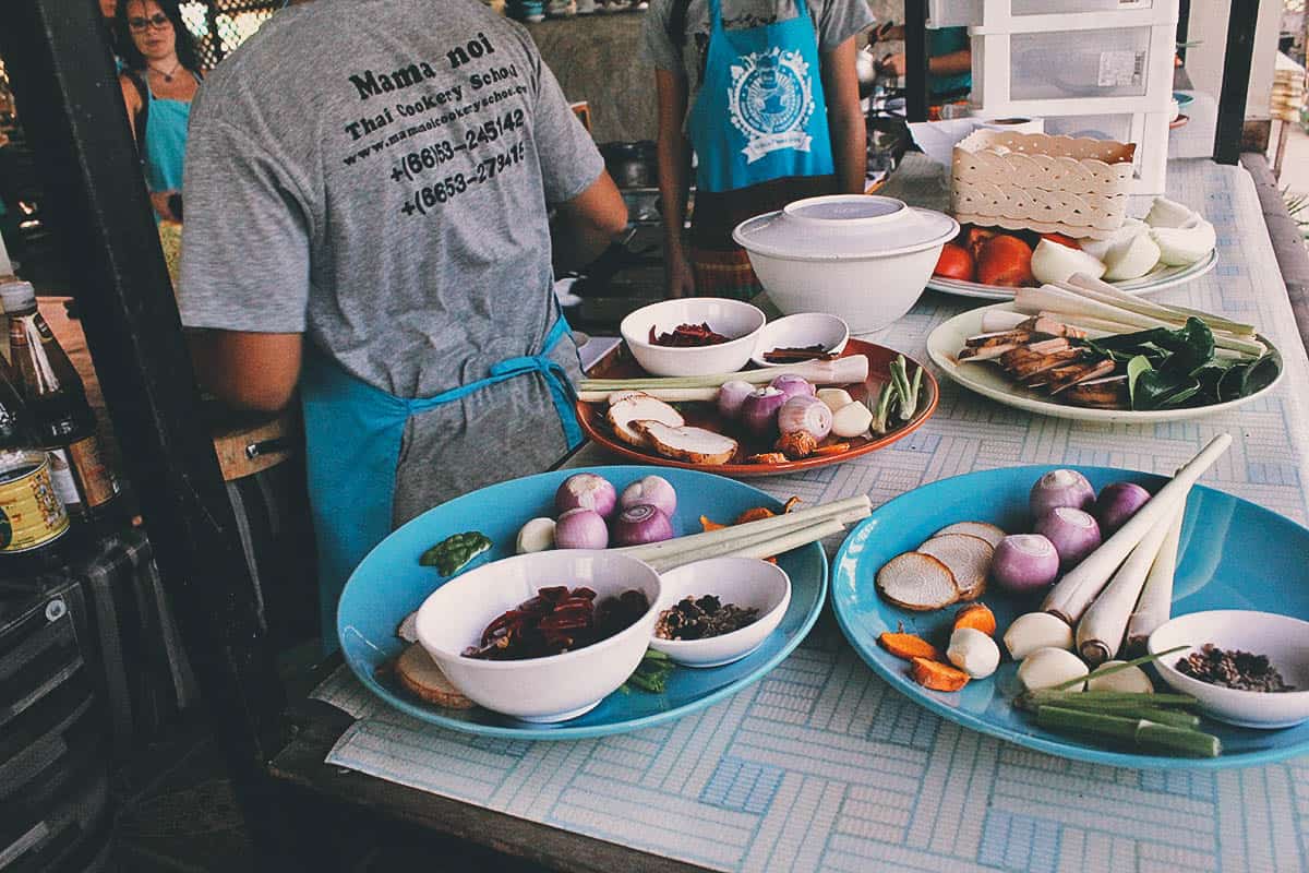 Mama Noi Thai Cookery School, Chiang Mai, Thailand