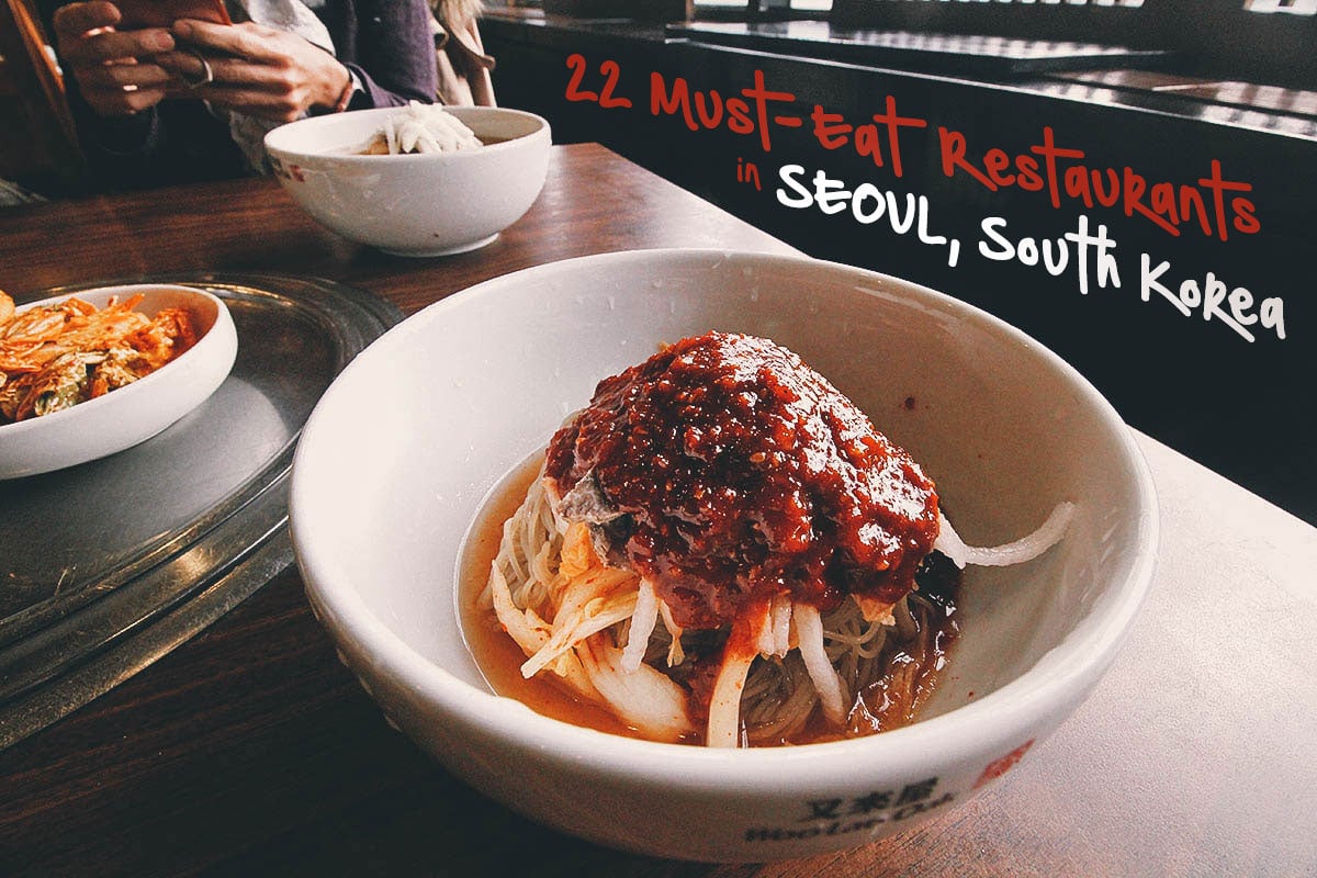 Things to Eat in Seoul, South Korea