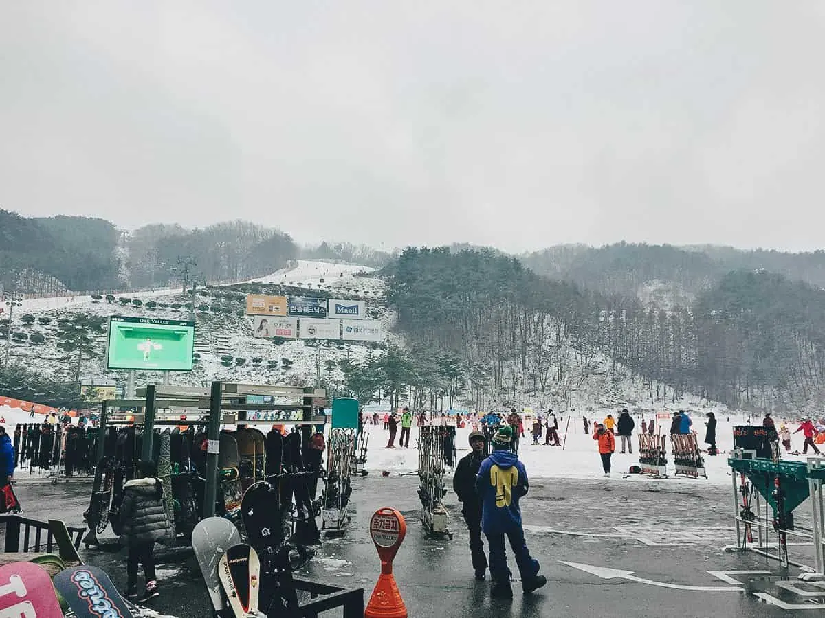 Oak Valley Snow Park, Wonju, South Korea