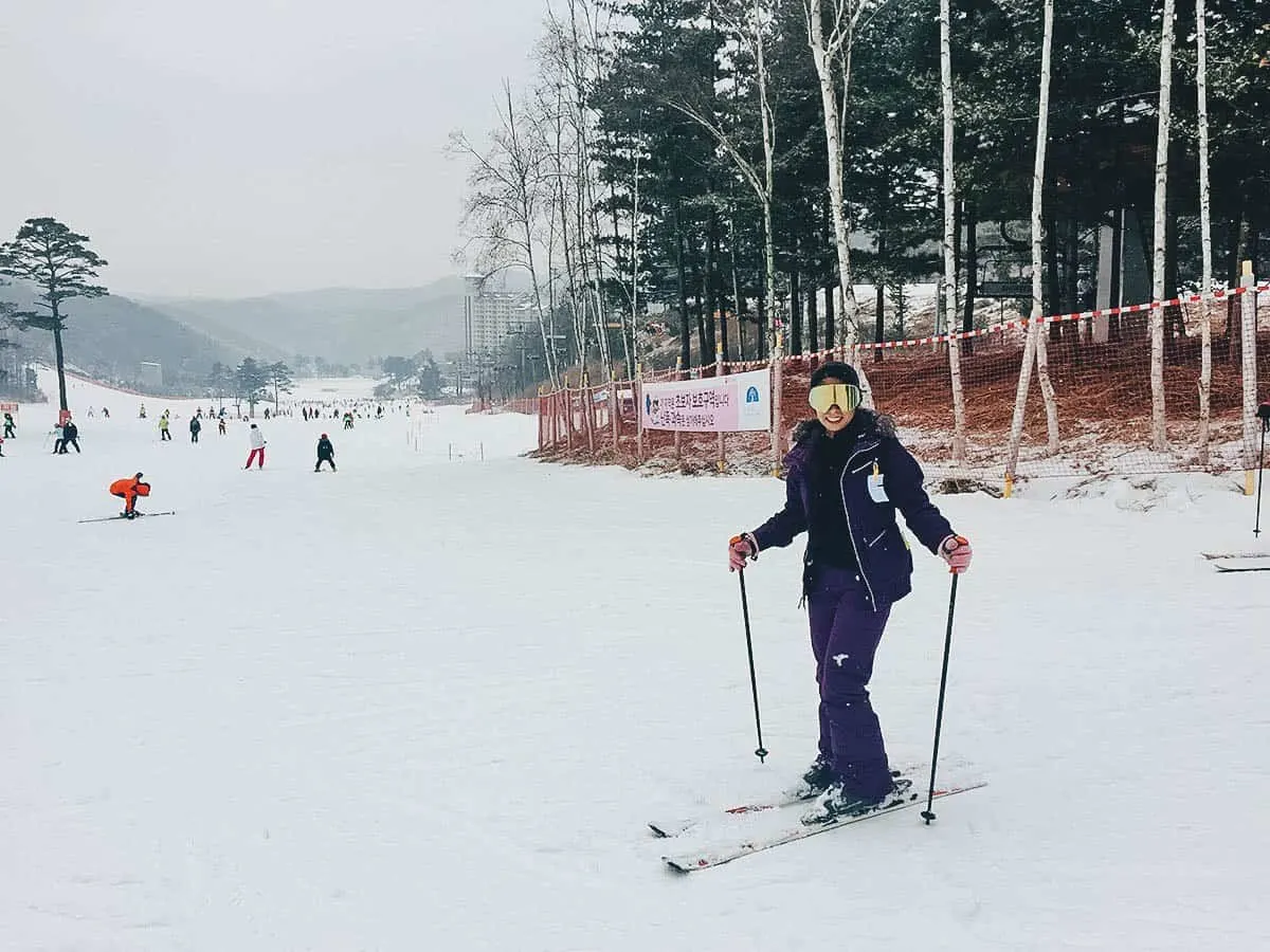 Oak Valley Snow Park, South Korea Skiing at Oak Valley Snow Park