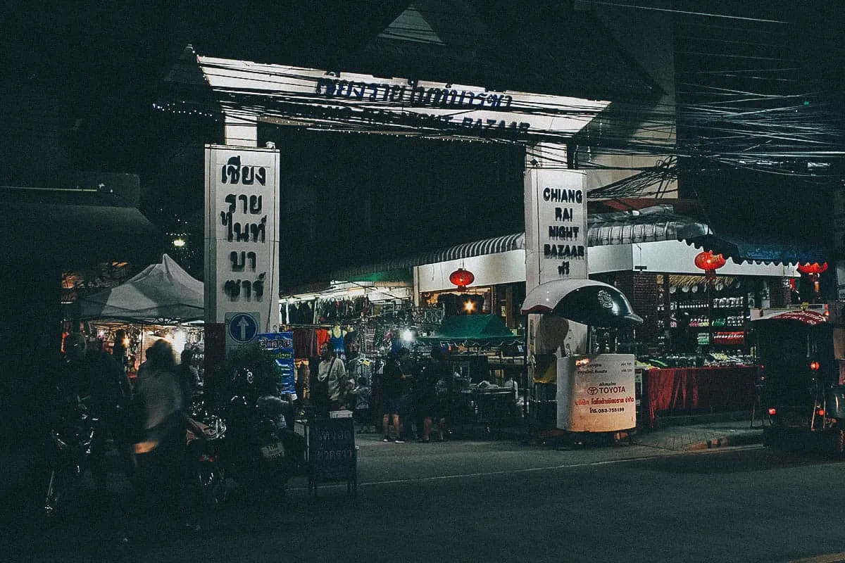 Night Bazaar, Chiang Rai, Thailand