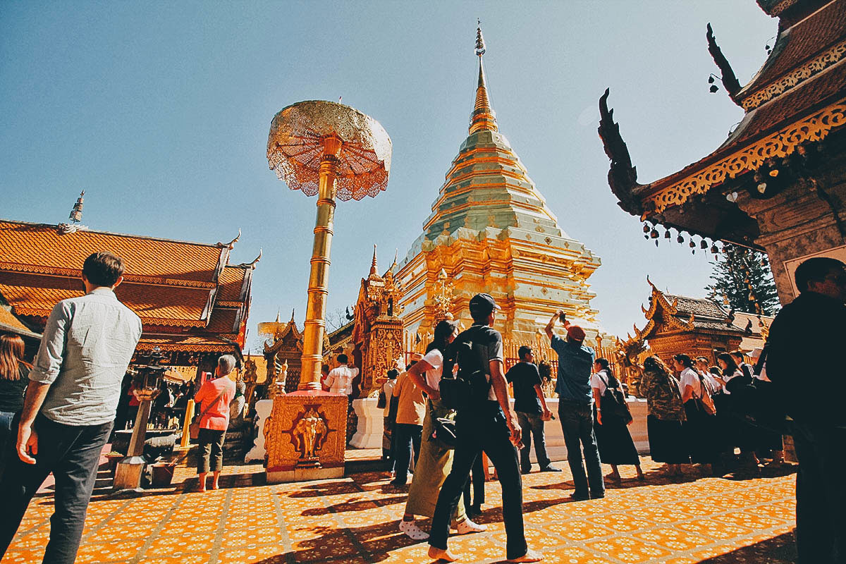 Wat Phra That Doi Suthep in Chiang Mai, Thailand