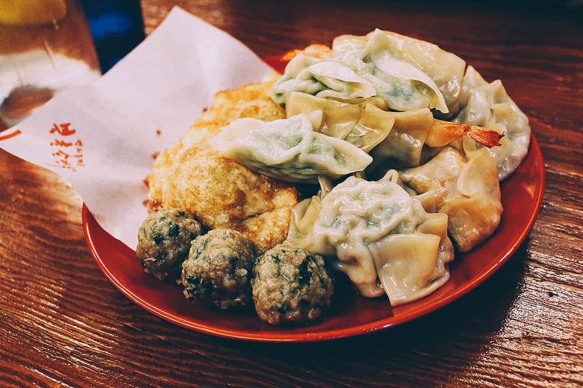 Mandu or Korean dumplings