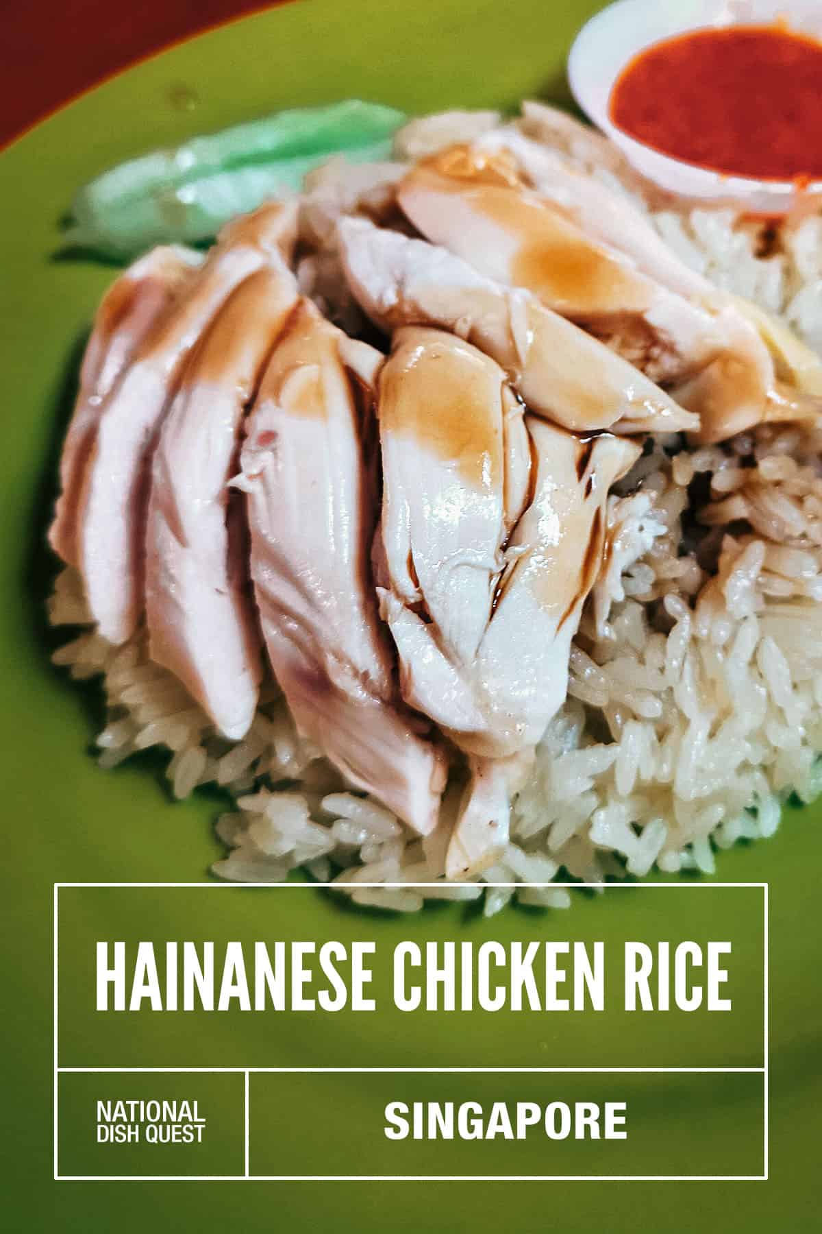 Hainanese chicken rice