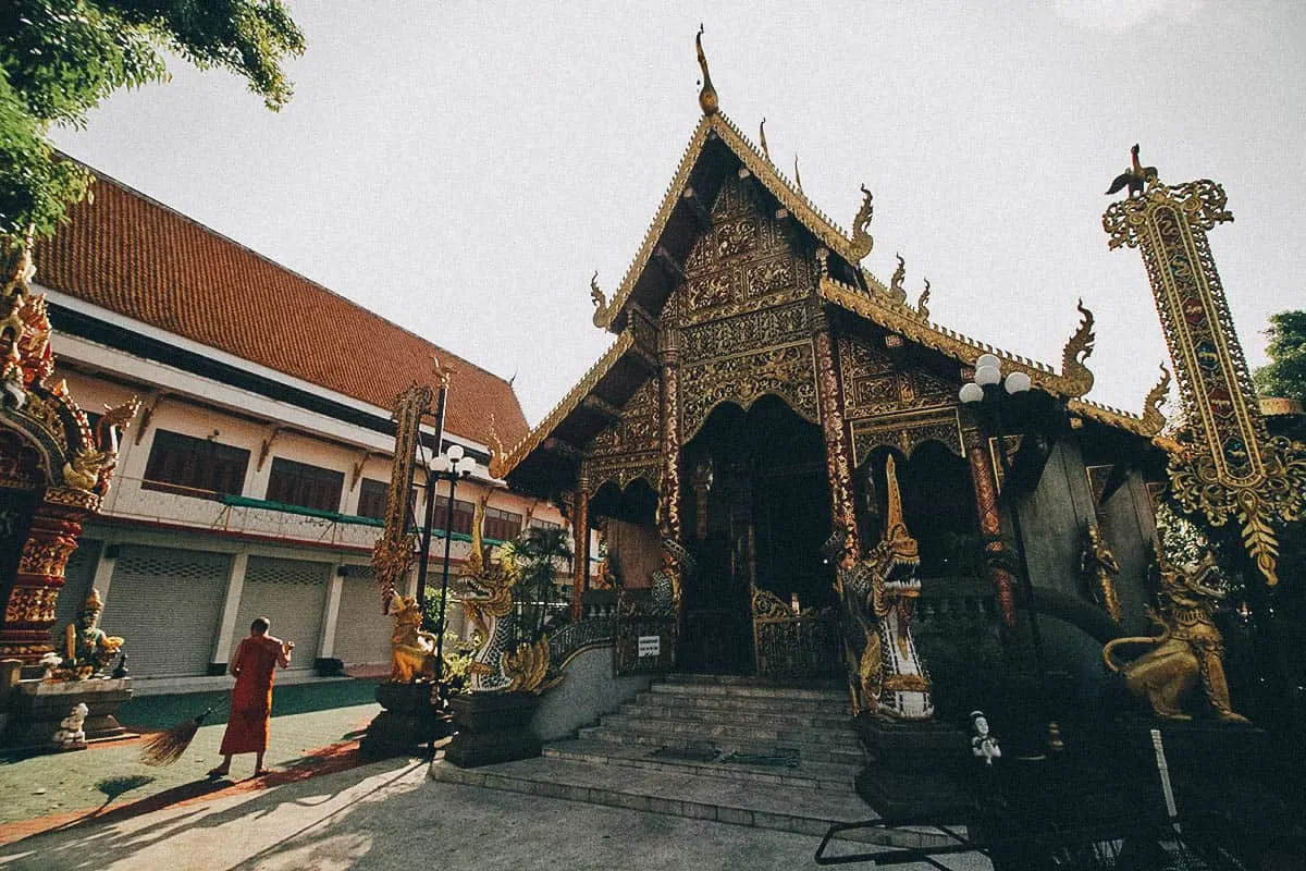 Wat Klang Wiang, Chiang Rai, Thailand