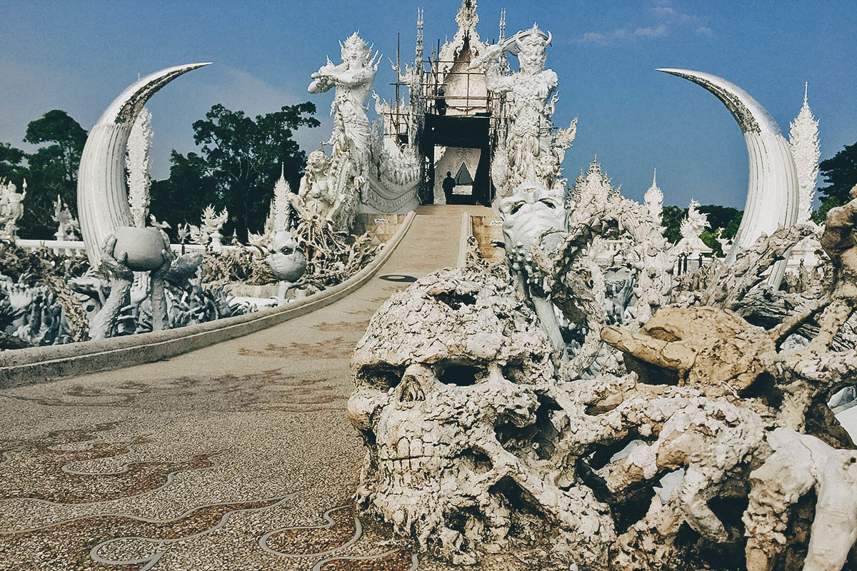 Wat Rong Khun (White Temple), Chiang Rai, Thailand