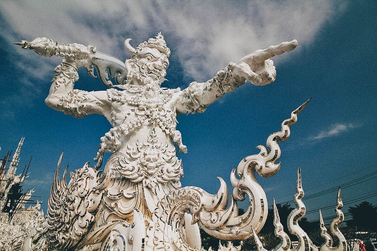 Wat Rong Khun (White Temple), Chiang Rai, Thailand